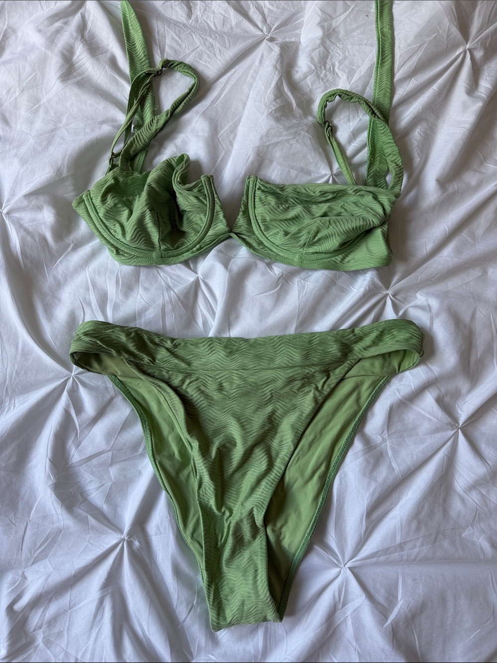 Monday Green Underwire Bikini